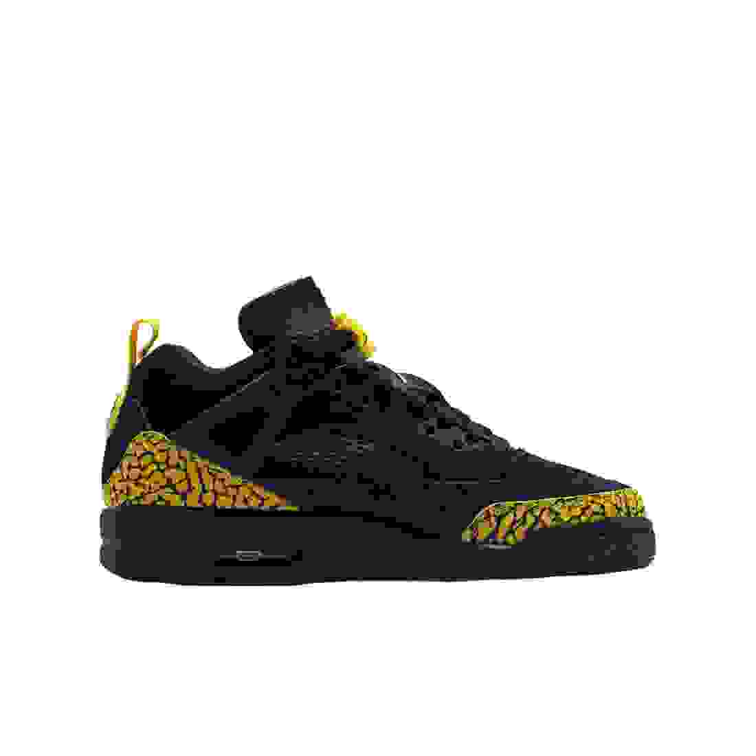 Jordan Spizike Low Grade School Boys' "Black/Speed Yellow" Shoe
